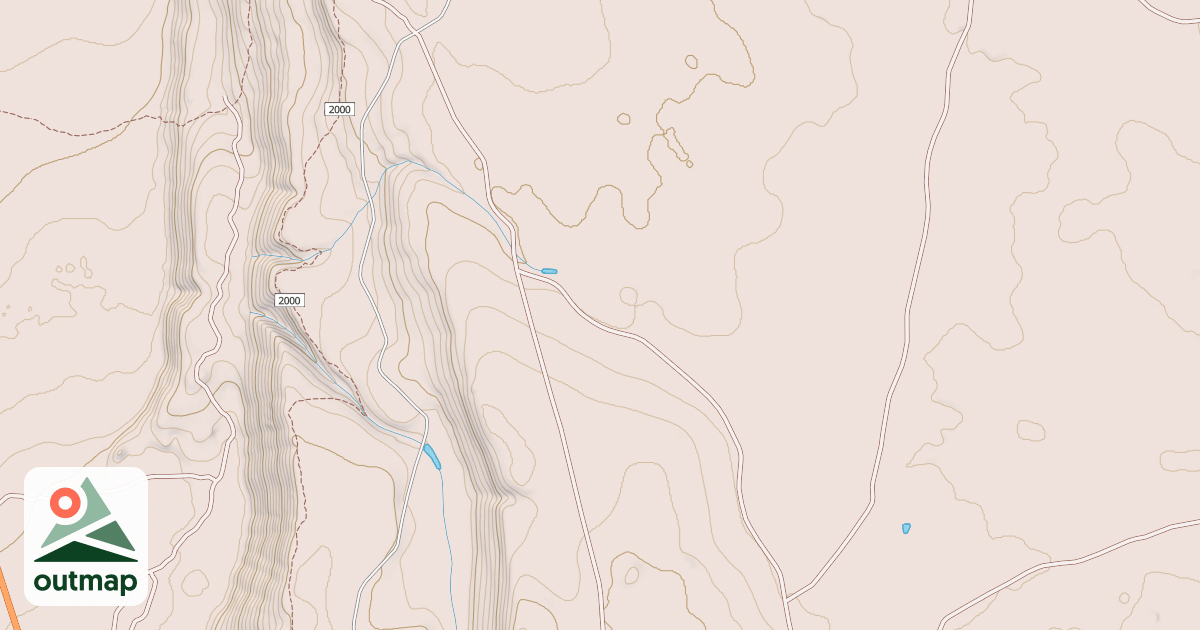 Map of COYOTE SPGS