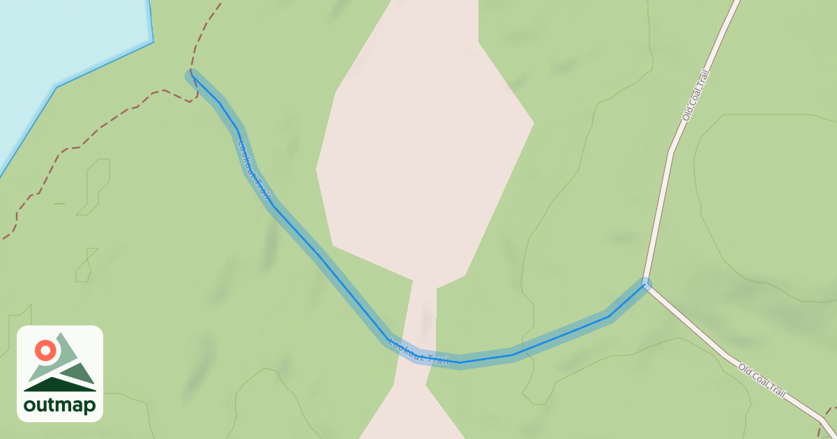 Map of Lookout Trail