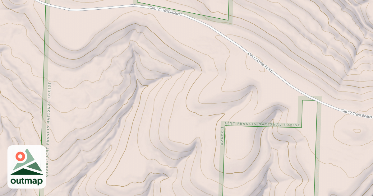 Map of USFS Motor Vehicle Use Map Roads {59DFC207-CFAD-44B9-98C3-6D3199A60E70}