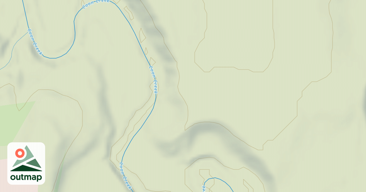 Map of Shady Oaks Native Prairie Adventure Trails