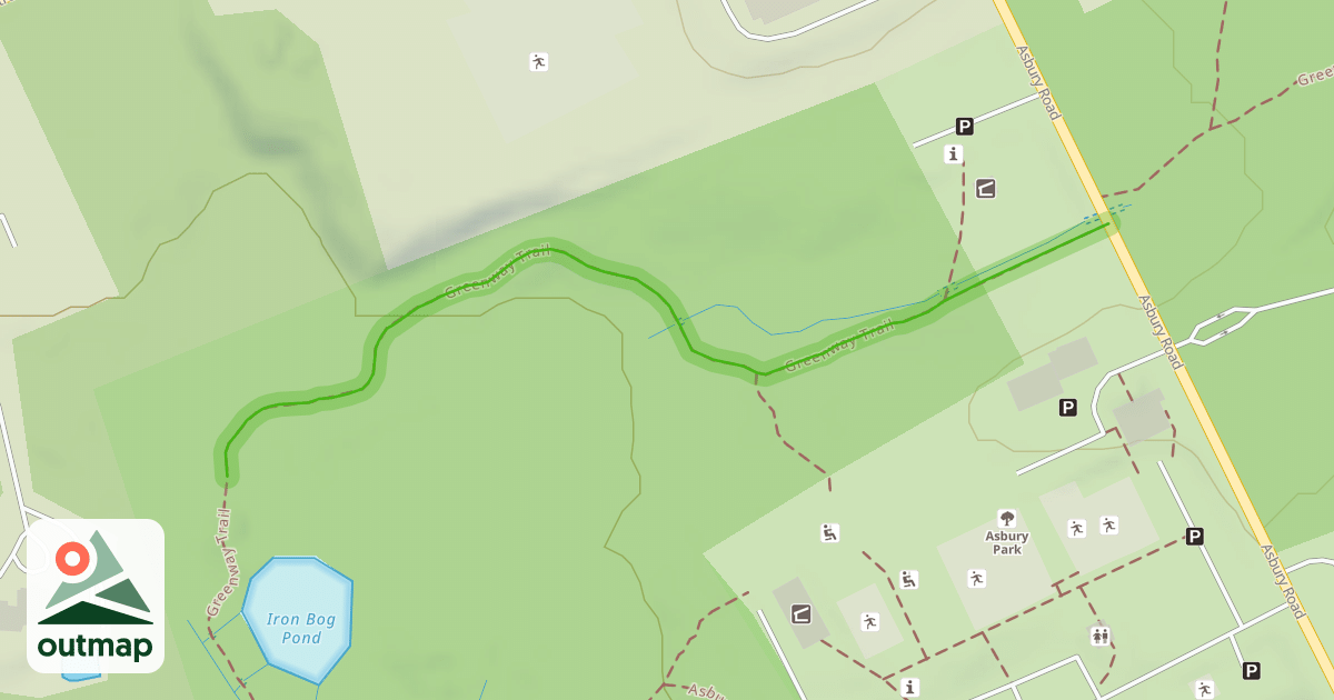 Map of Greenway Trail