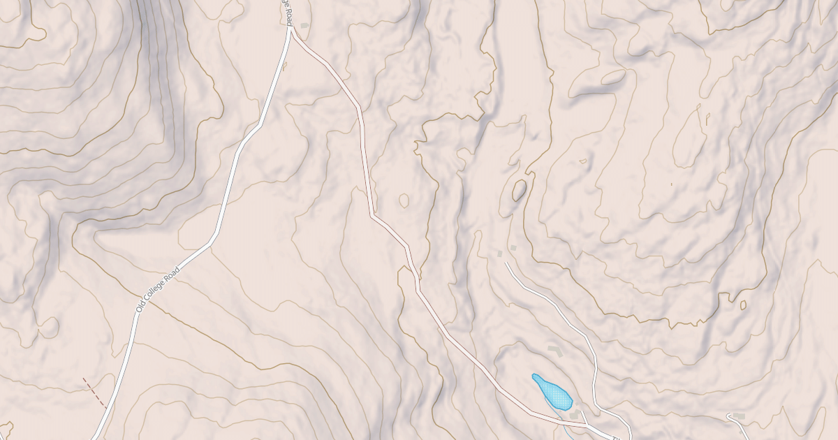Map preview of Tilton Brook Rd