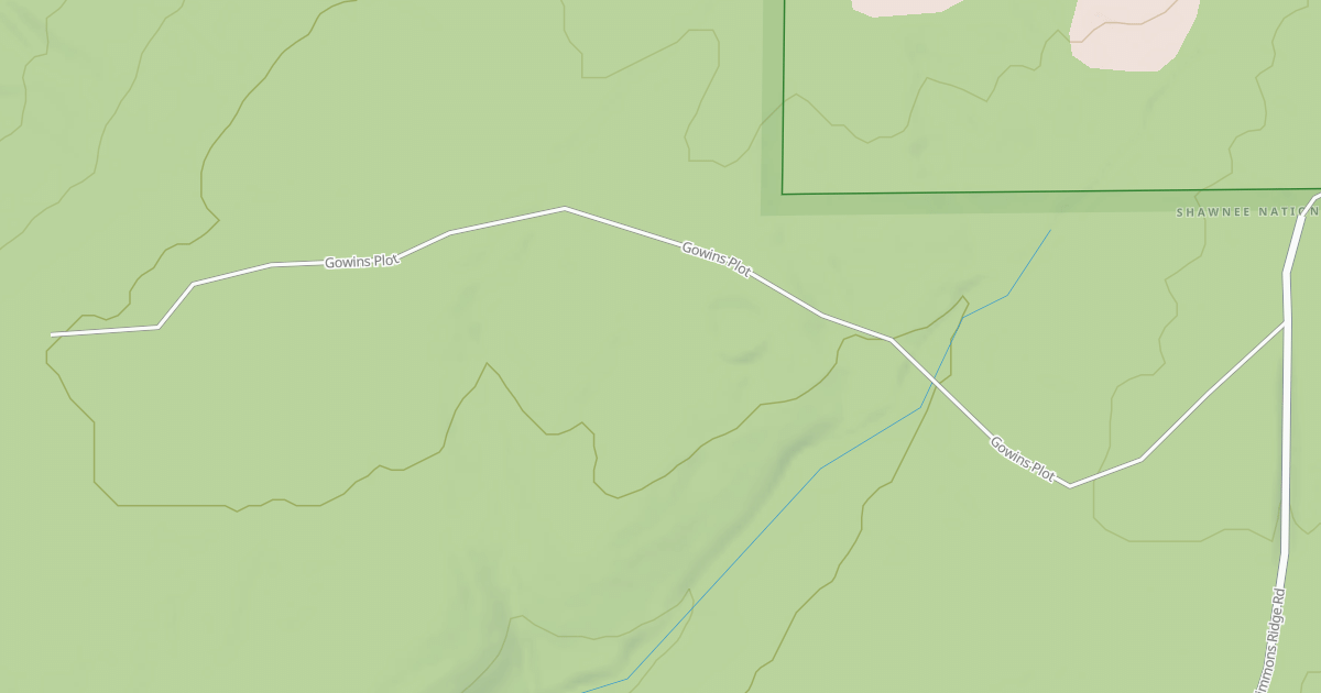 Map preview of GOWINS PLOT