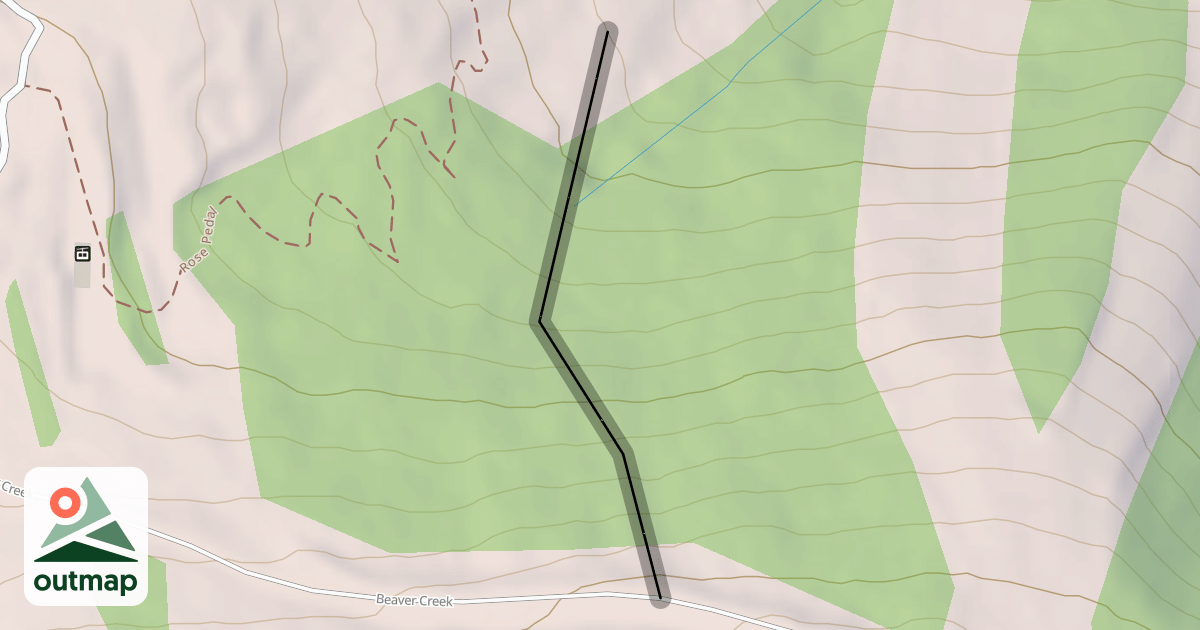 Map of Keller Glade