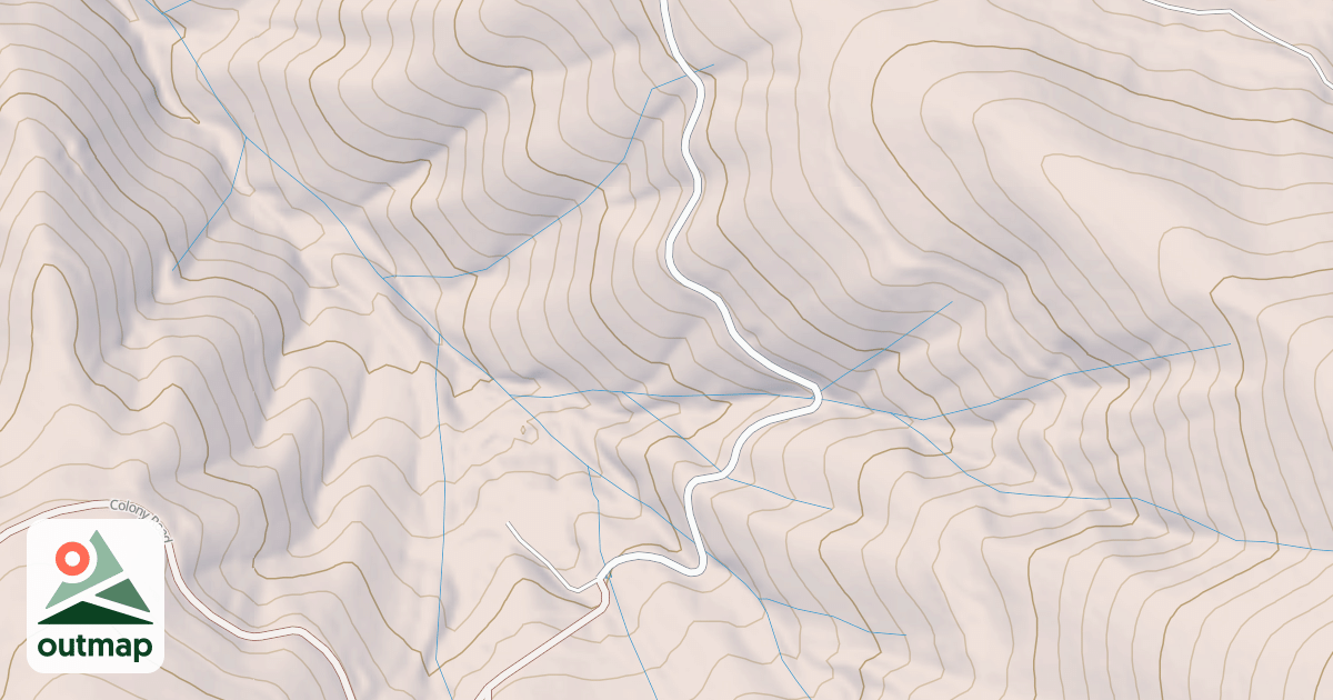 Map of ALPHA COLONY SP