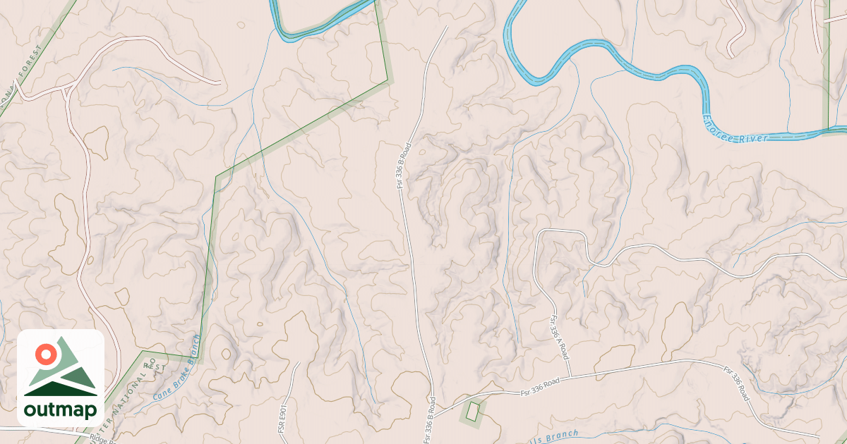 Map of BAKER
