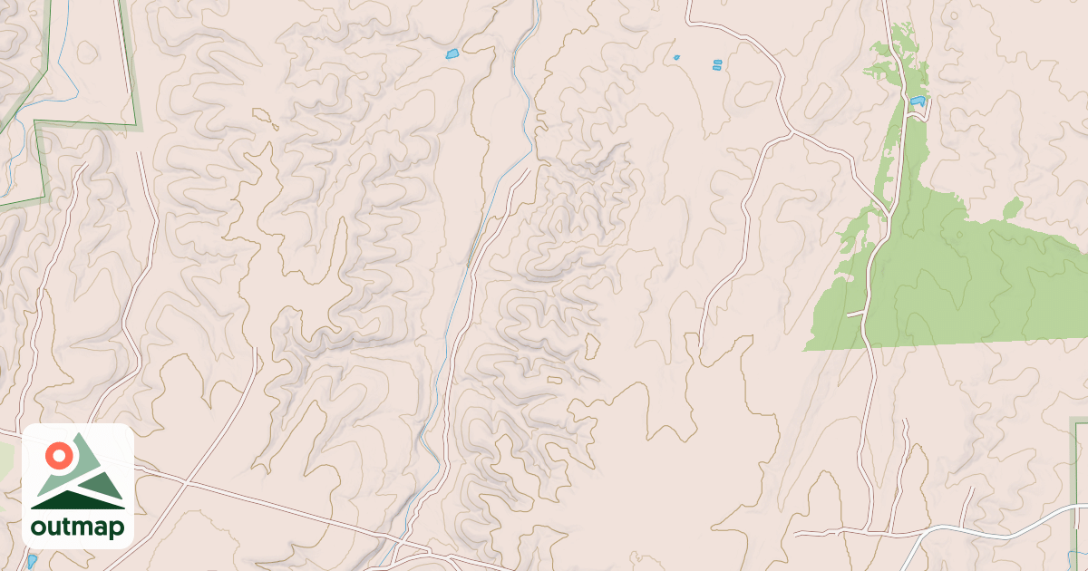 Map of USFS National Forest System Roads {7301ADA4-ACA6-47D0-87A0-C8A2D370C086}