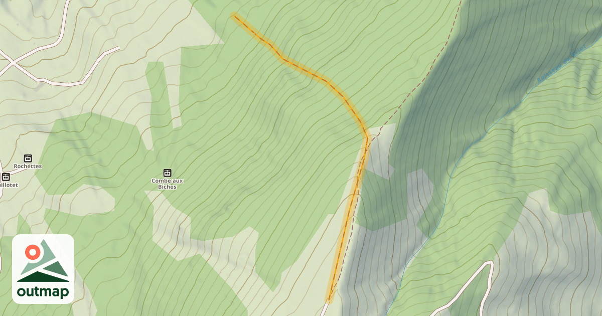 Map of La cheminée