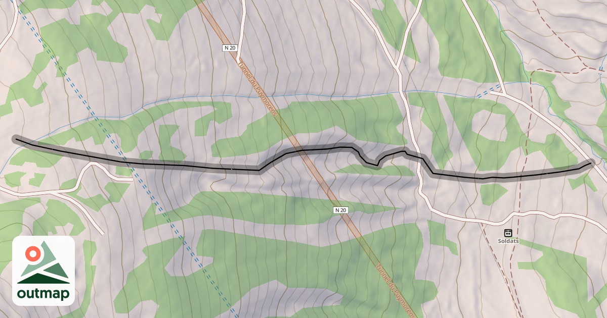 Map of Les Chasseurs