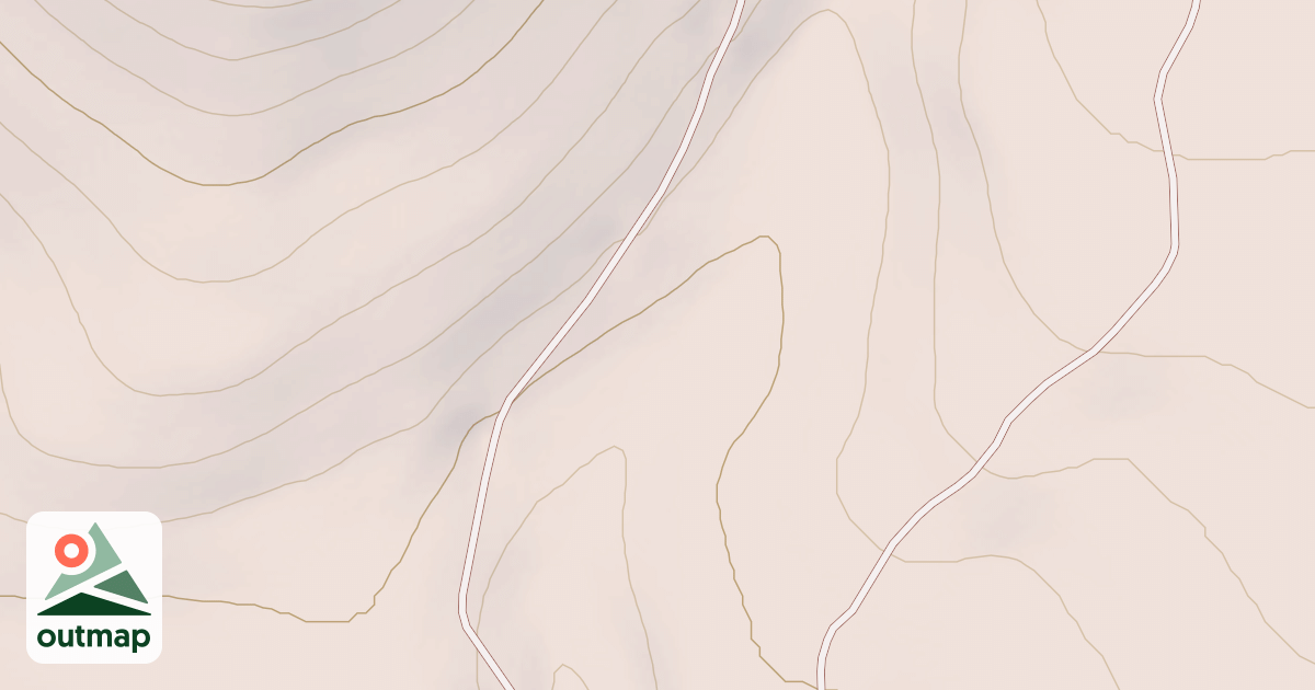 Map of ASPERIN BUTTE