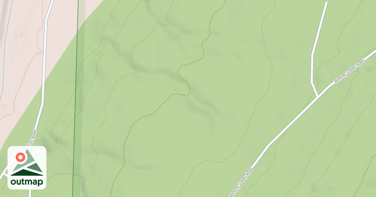 Map of USFS National Forest System Roads {9C81FD4E-3057-4D84-8213-6F7FF4DF7647}