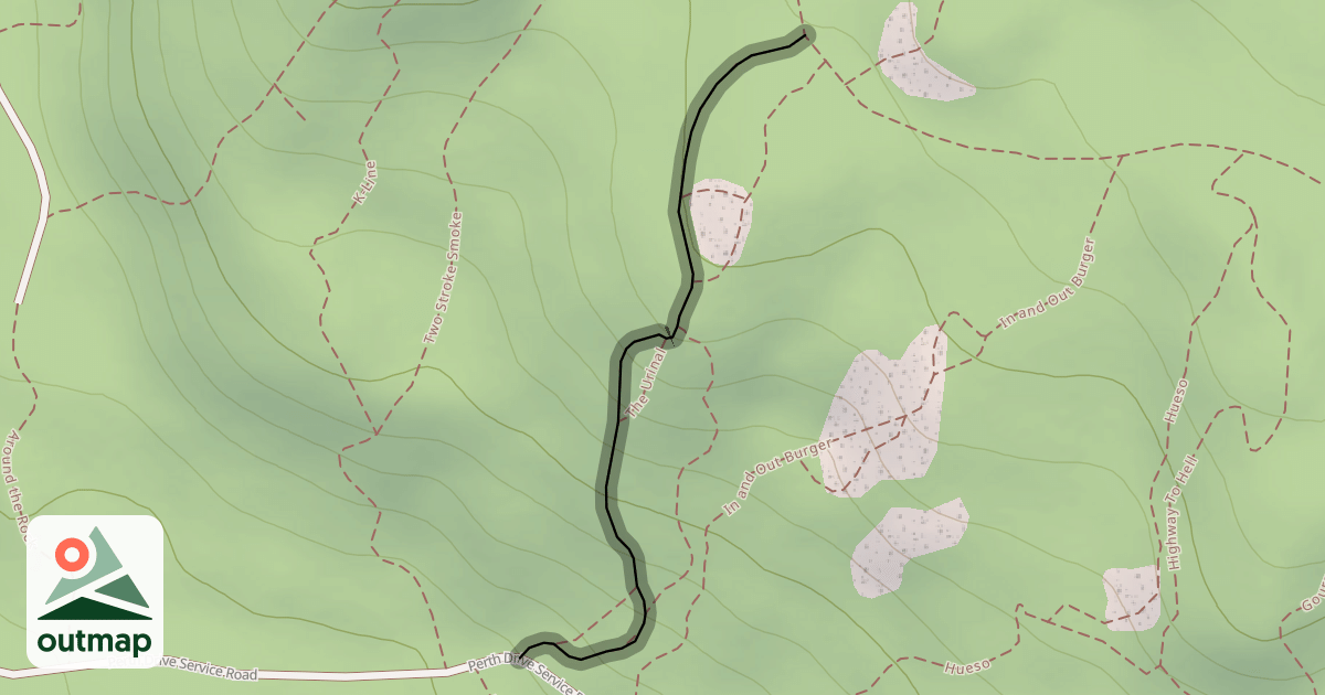 Map of Dirk's Diggler