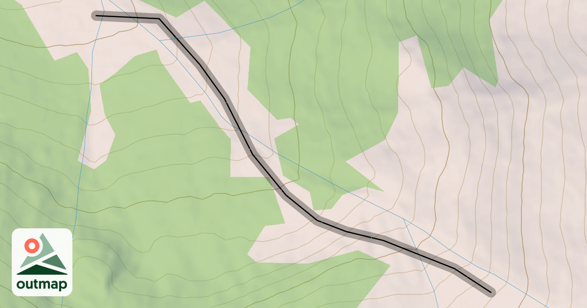 Map of Goalpost Gully