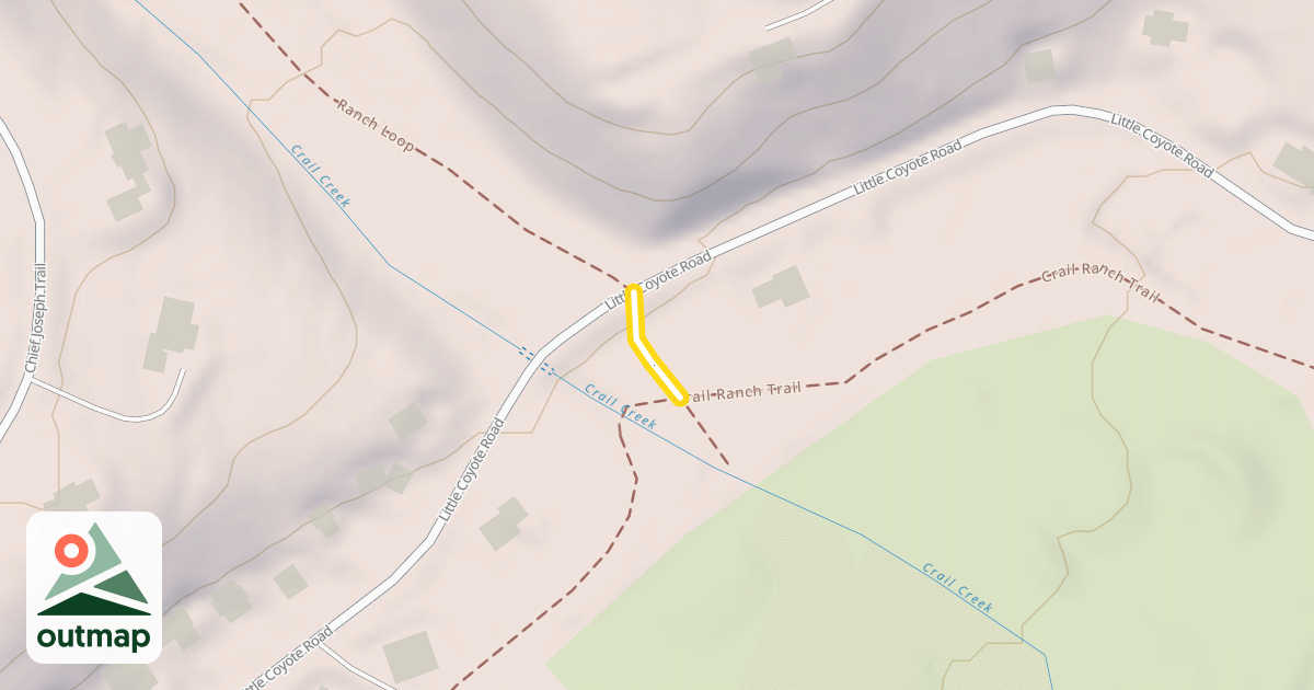 Map of Crail Ranch Trail