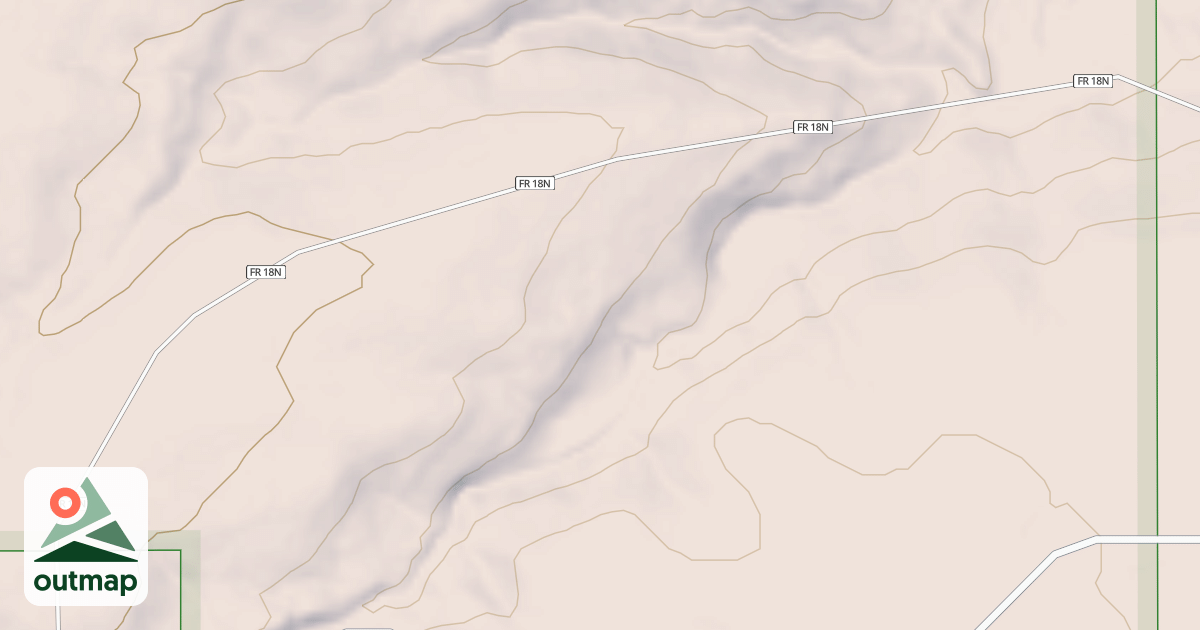 Map of USFS National Forest System Roads {3A6A3527-D551-46A2-B3FD-B775DE15D226}