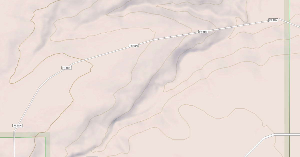Map preview of USFS National Forest System Roads {3A6A3527-D551-46A2-B3FD-B775DE15D226}