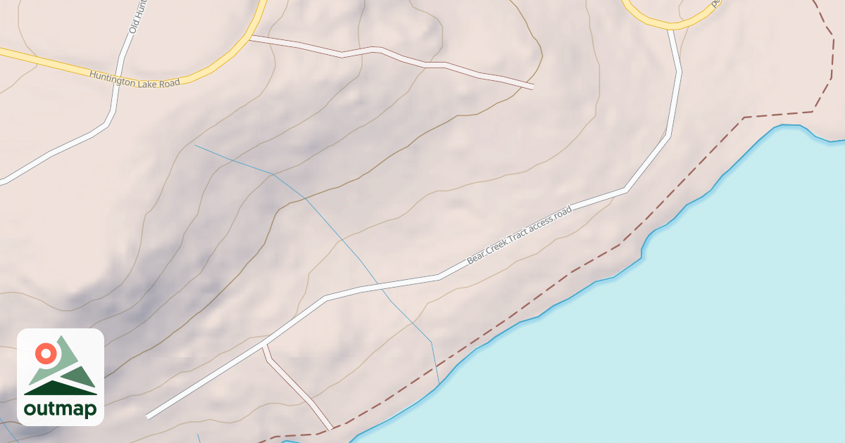 Map of BEAR CREEK LANE