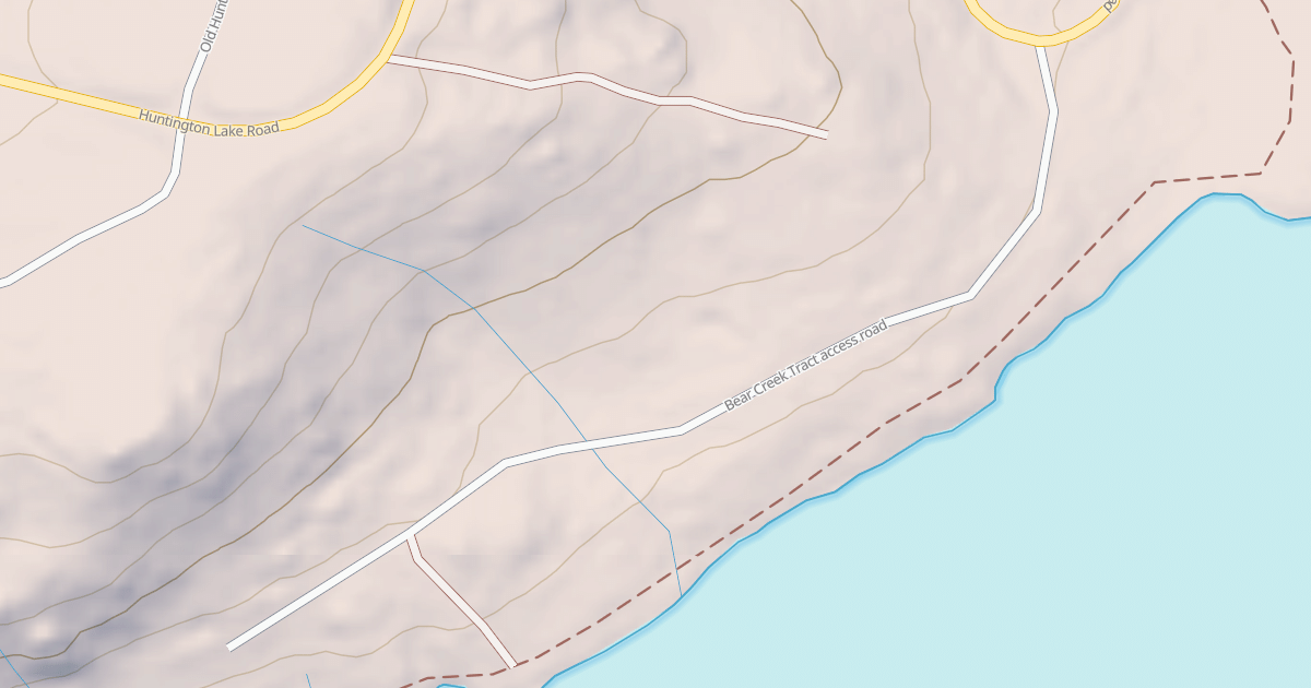 Map preview of BEAR CREEK LANE