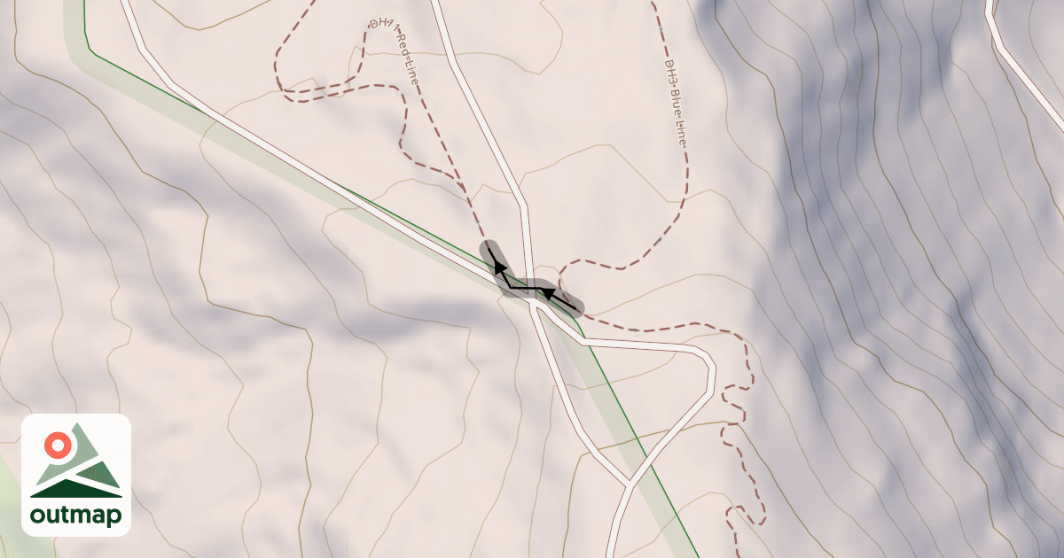 Map of DH11 Red Line