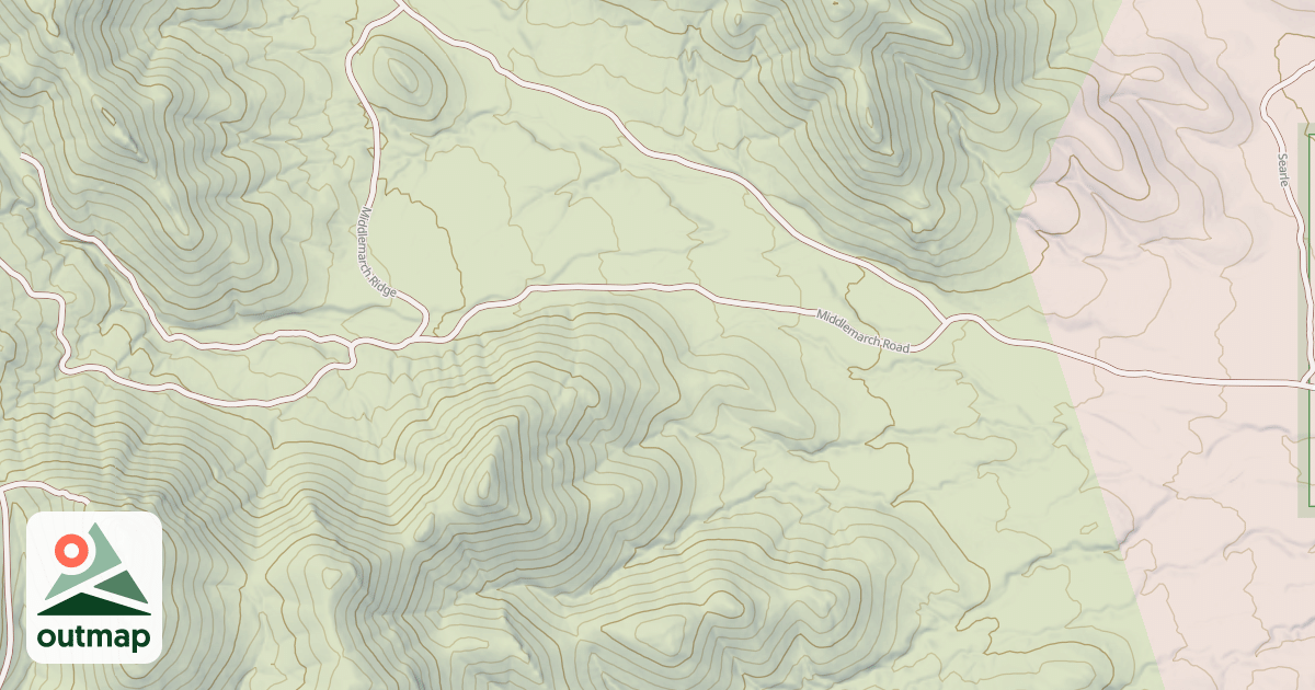 Map of MIDDLEMARCH PASS