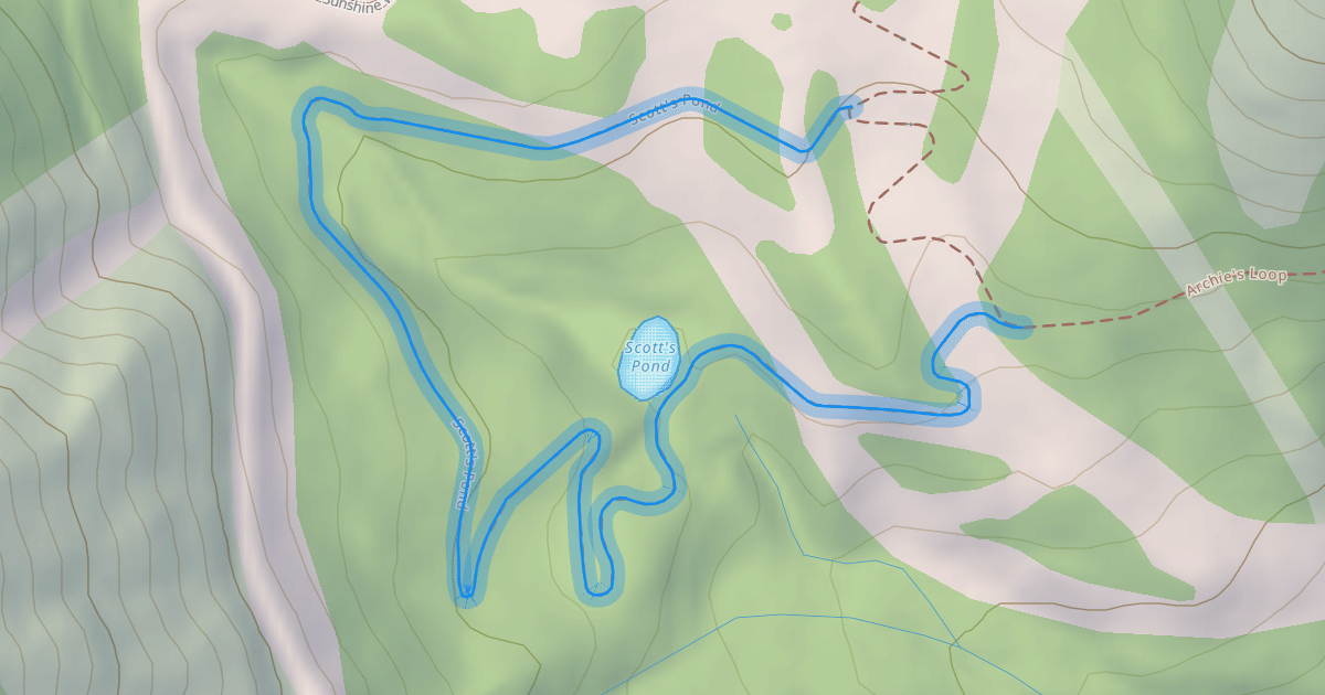 Map preview of Scott's Pond