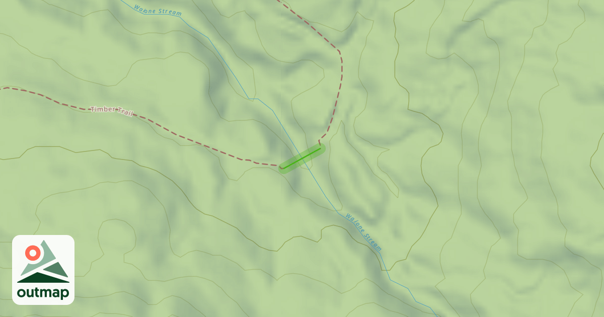 Map of Waione Bridge