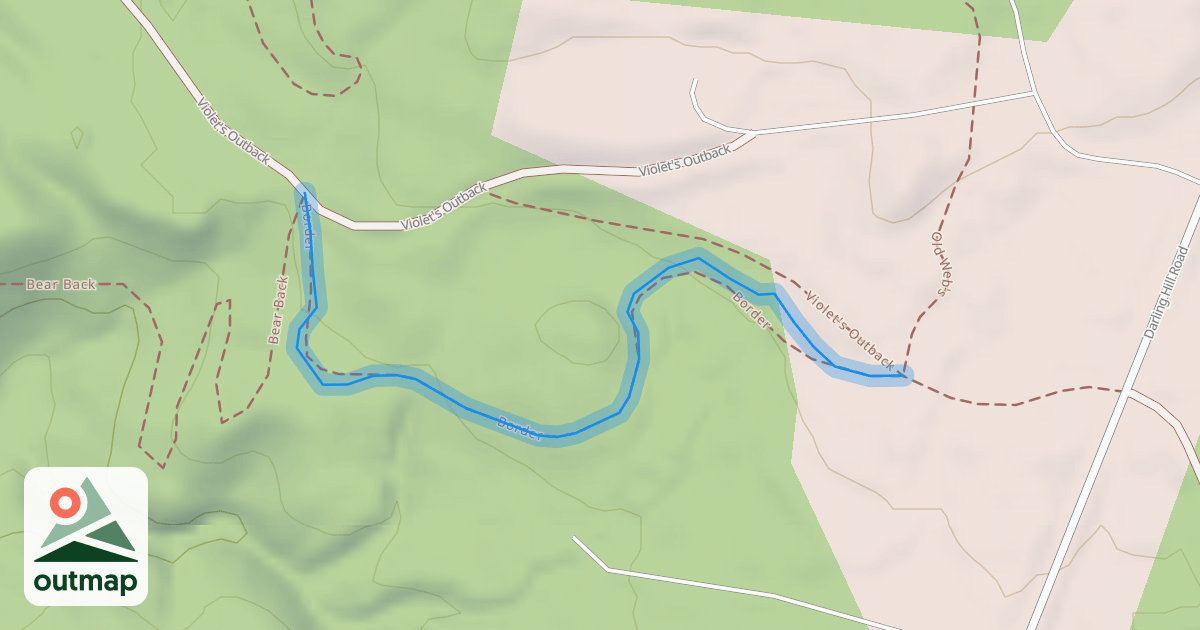 Map of Border