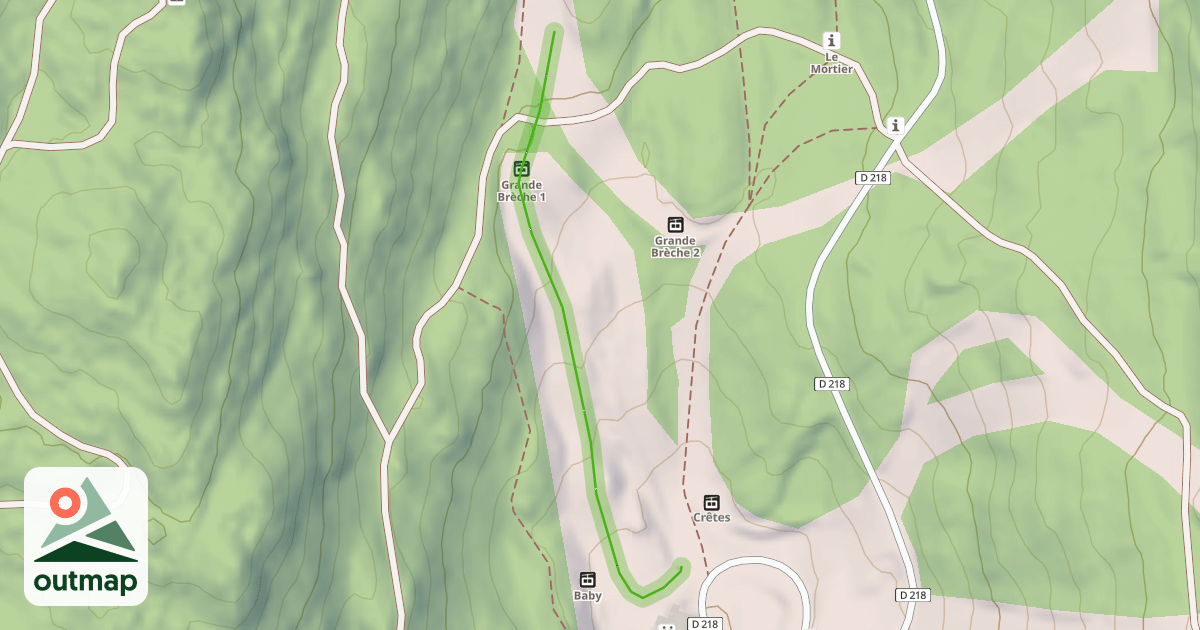 Map of Alisier