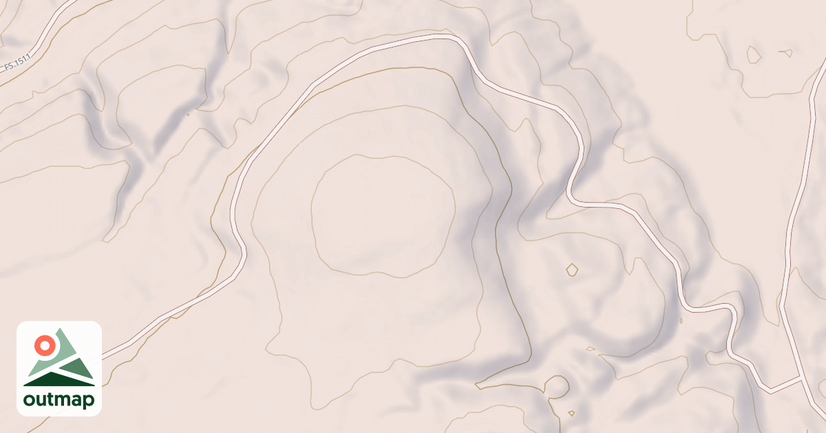 Map of USFS National Forest System Roads {2302F3CE-2463-45B3-80AD-783B8CDD00BF}