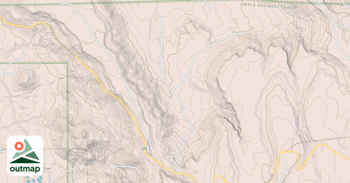 Map of USFS Motor Vehicle Use Map Roads {890FE6B6-F054-4094-99AD-54AA4BA5E644}