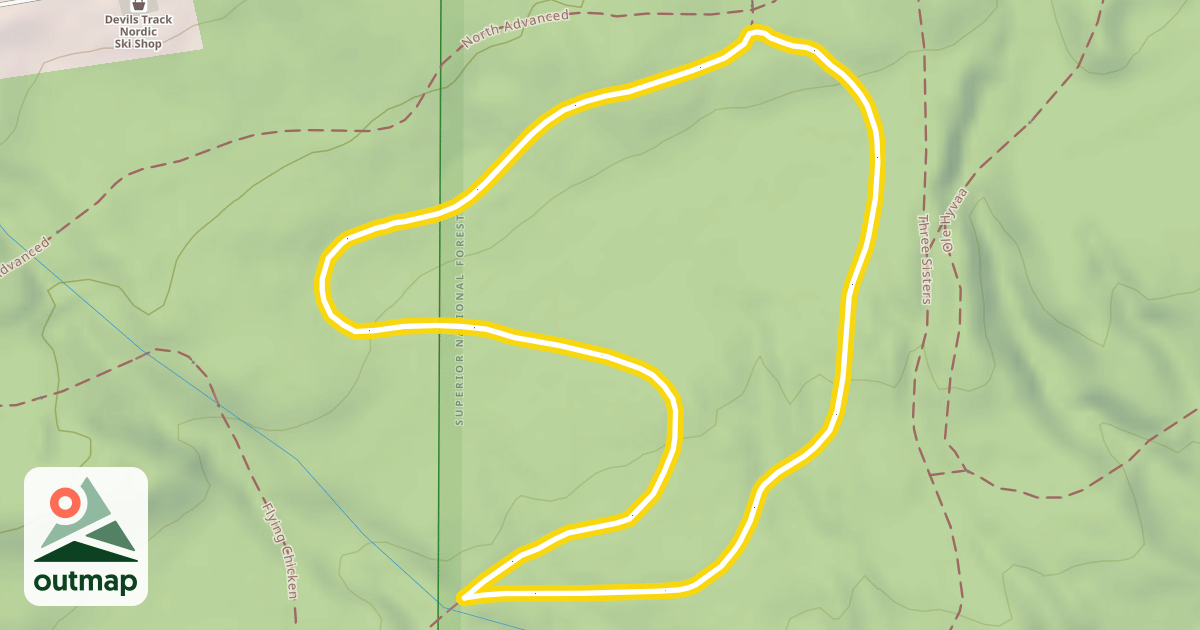 Map of Lower Snowman