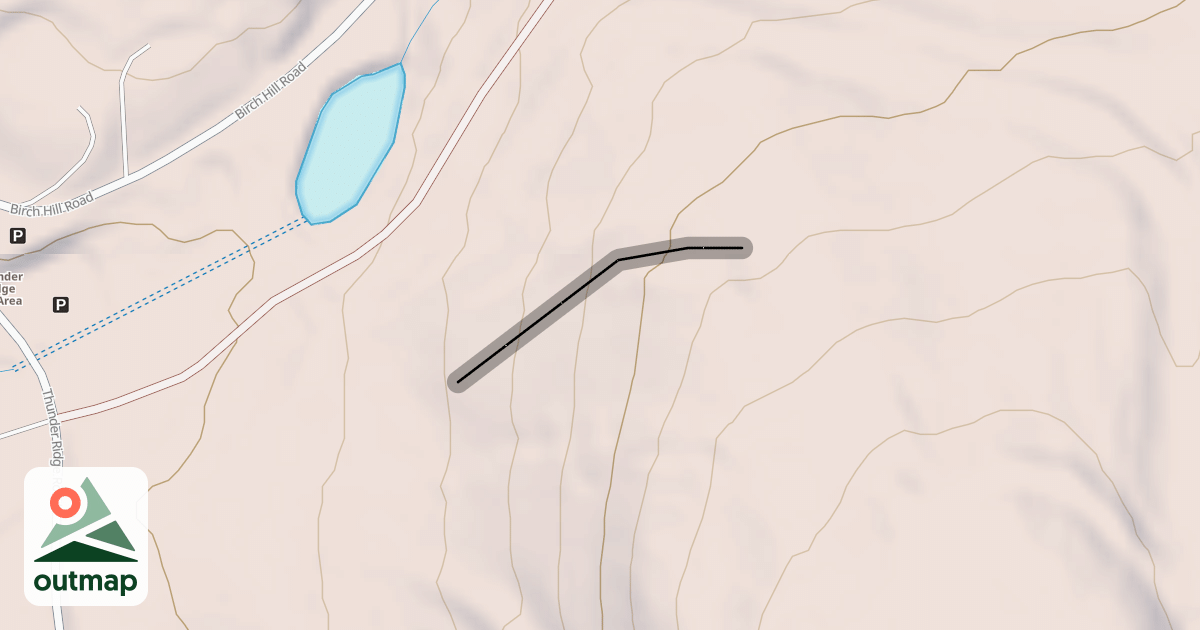 Map of Blackberry Pass
