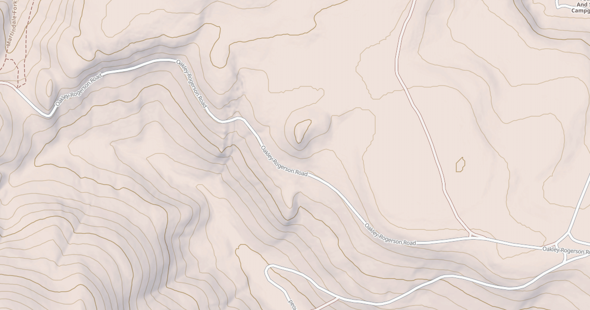 Map preview of OAKLEY-ROGERSON