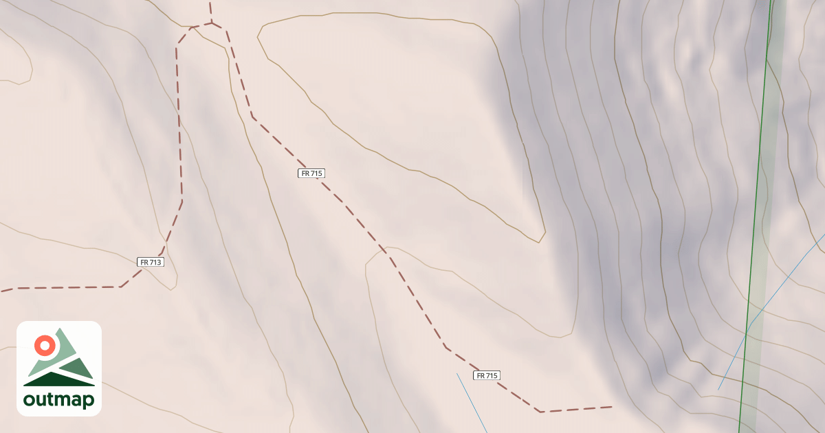 Map of Medicine Mine Camp