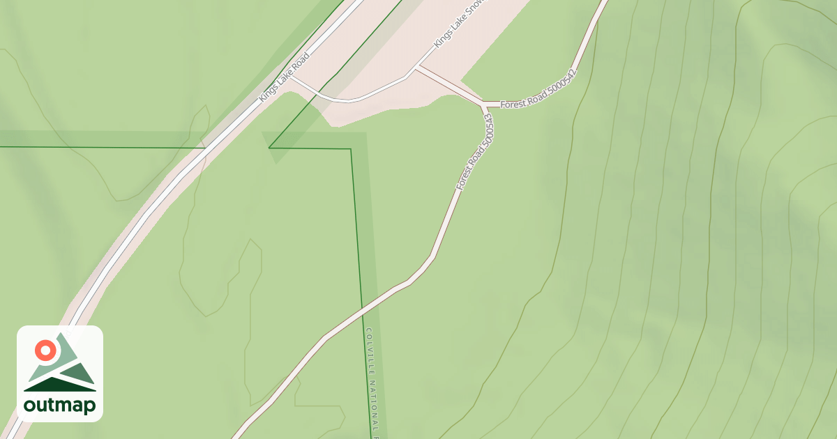 Map of USFS Motor Vehicle Use Map Roads {2FF837C7-15D1-43C8-8962-ADF1A102641C}