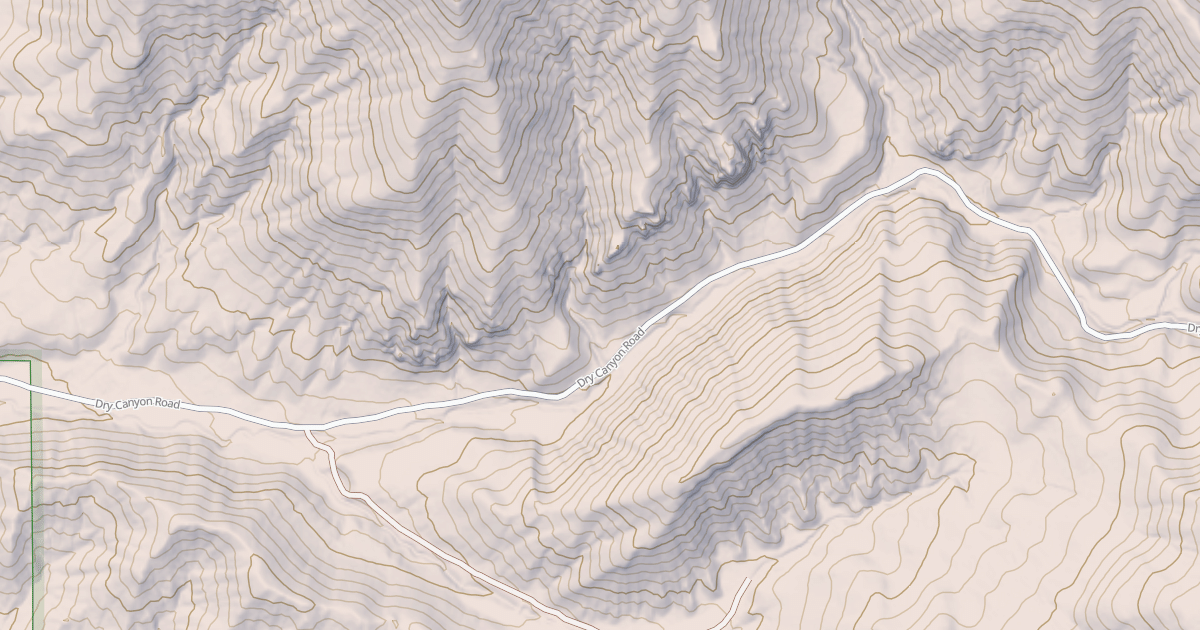 Map preview of DRY CANYON