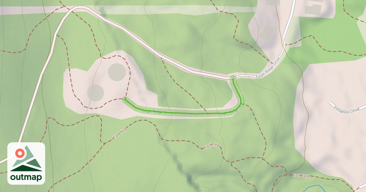 Map of Eagle Ridge Drive