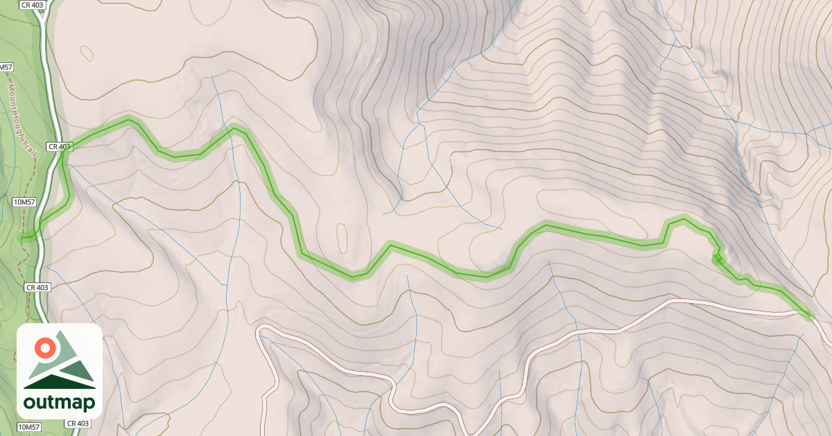Map of King's Crossing Trail