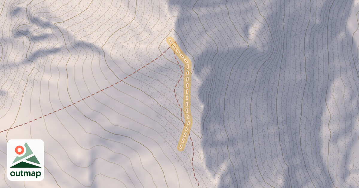 Map of Pic de Ger