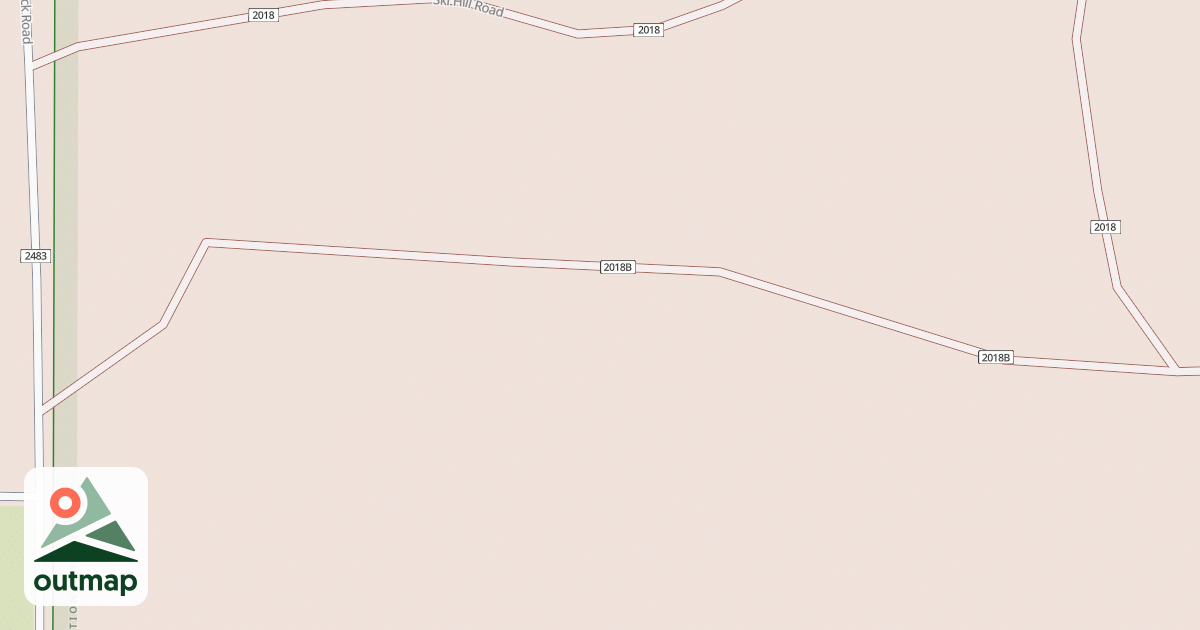 Map of SKI HILL SPUR B