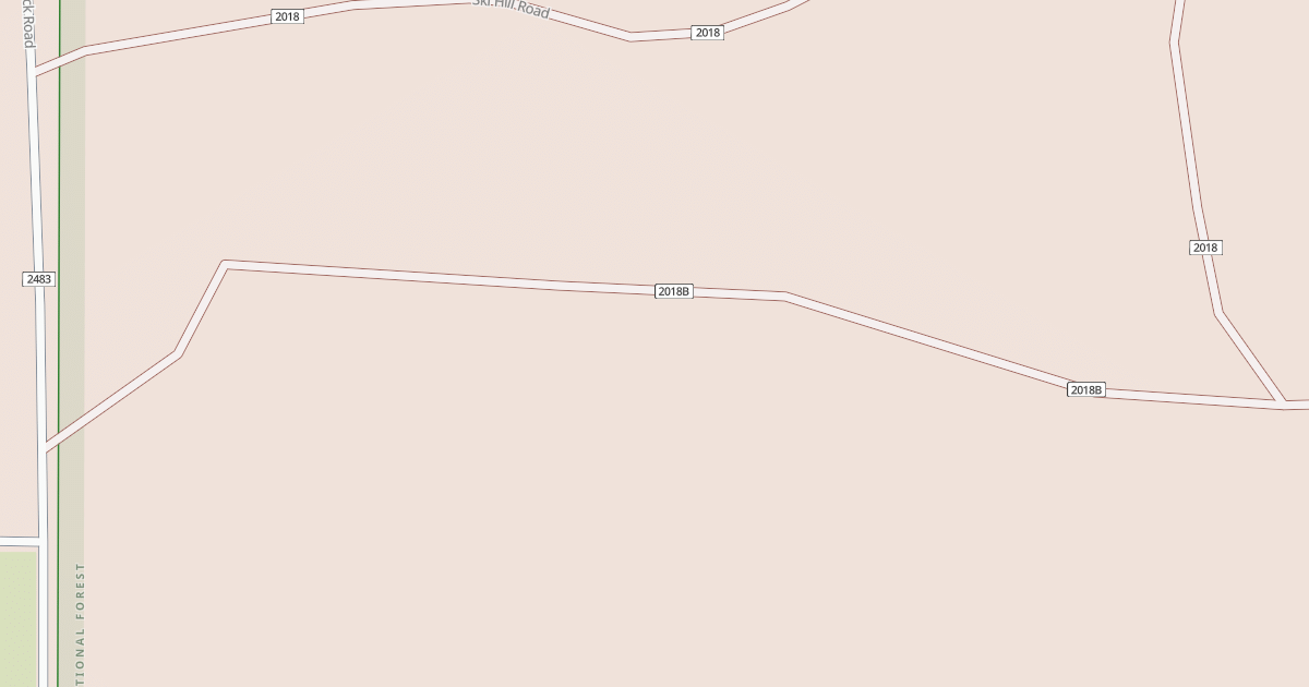 Map preview of SKI HILL SPUR B
