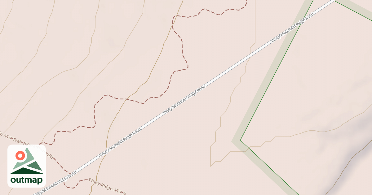 Map of Michaux State Forest - ATV Trail System
