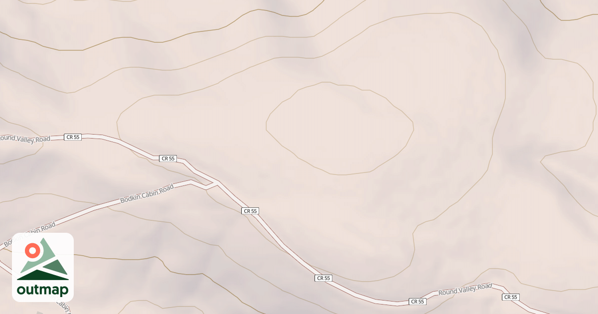 Map of BODKIN CAMP