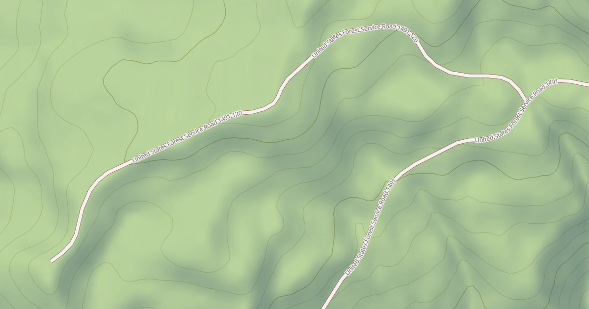 Map preview of USFS National Forest System Roads {4D0CA0B5-21F8-42D9-92F1-02952D076EA8}