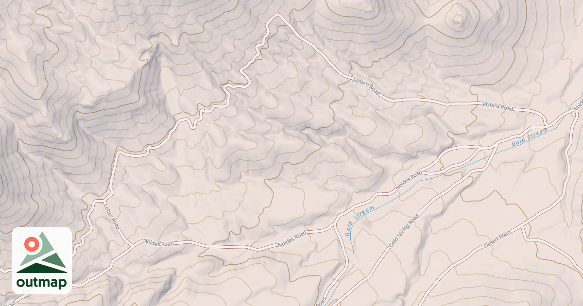 Map of JAYBIRD ROAD