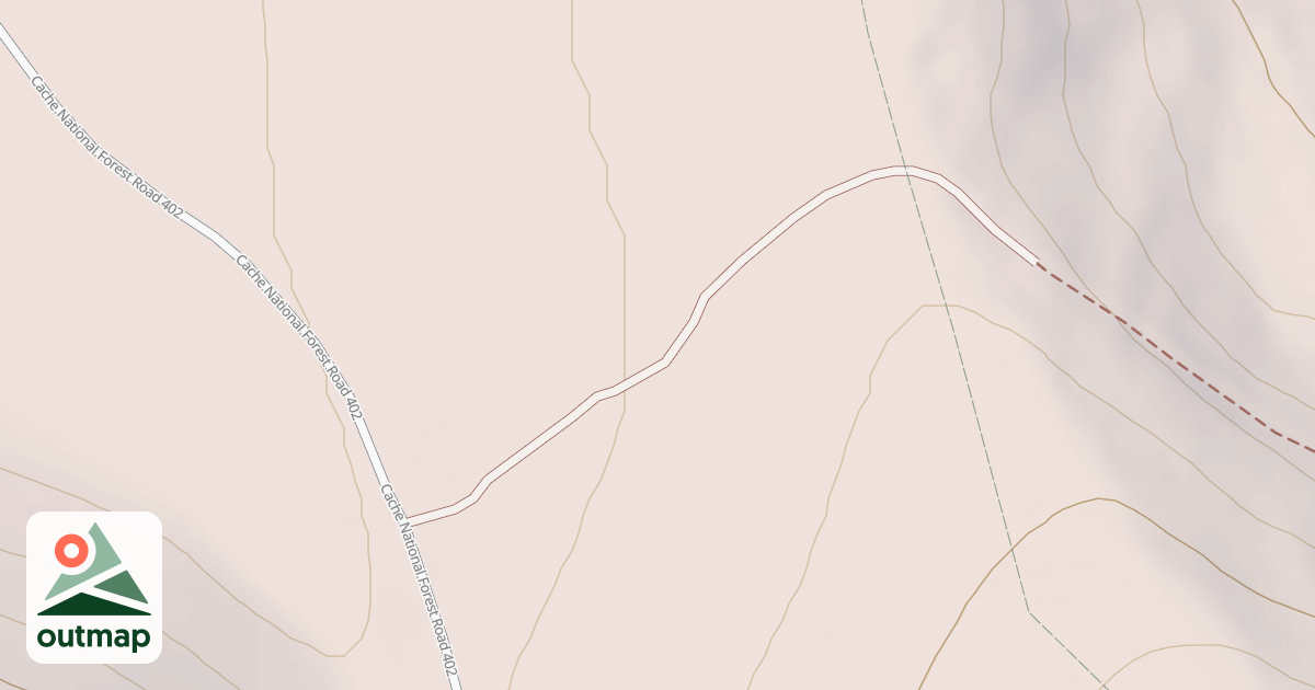 Map of CHEATBECK RIDGE