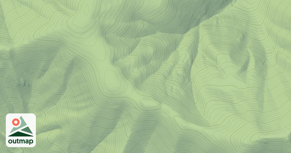 Map of Loveland Peak