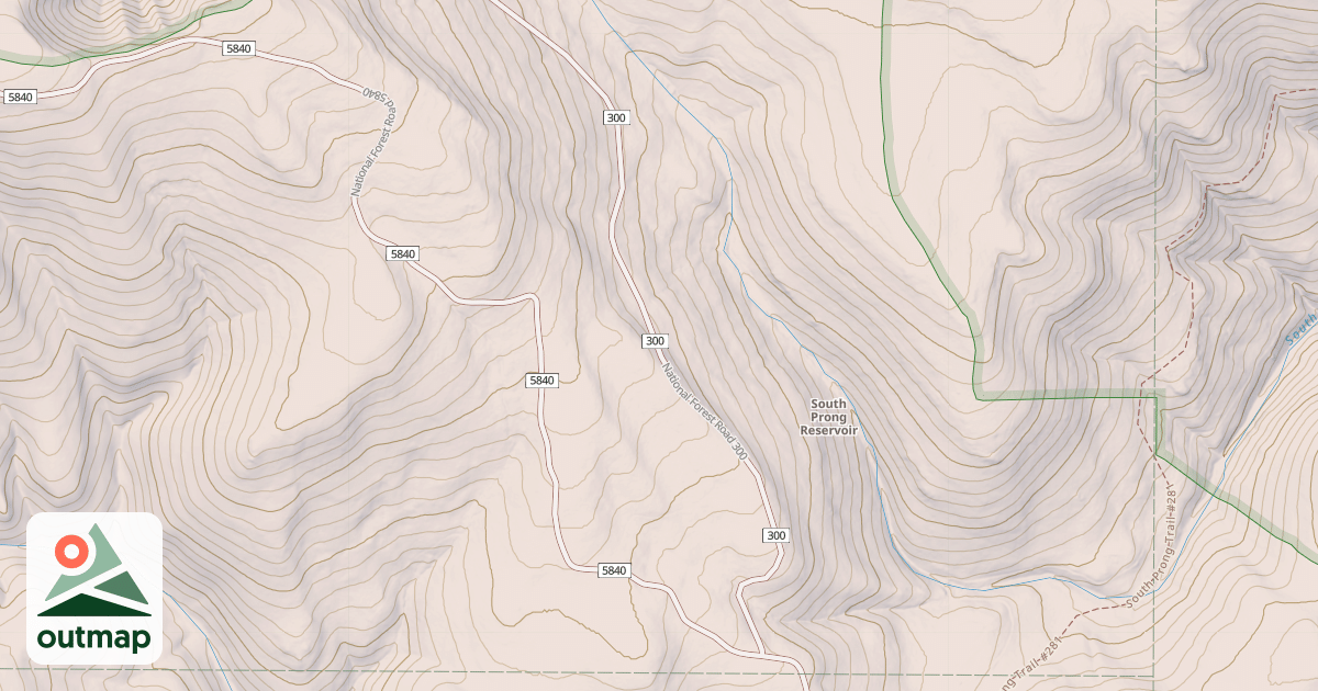 Map of USFS National Forest System Roads {0CE8FCB5-617E-460E-96EC-DC867A1F6861}