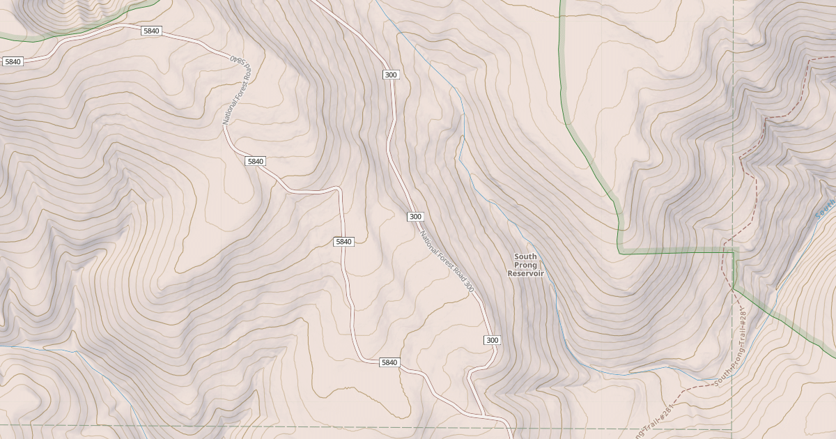 Map preview of USFS National Forest System Roads {0CE8FCB5-617E-460E-96EC-DC867A1F6861}
