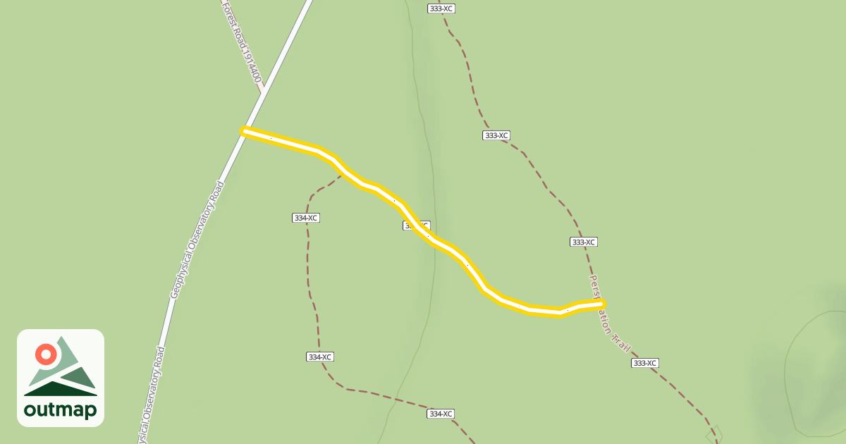 Map of Little Sweat Trail